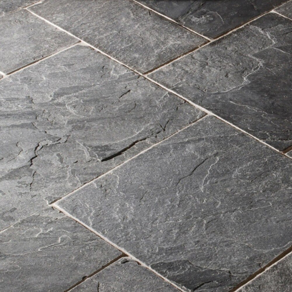 silver-03-floor-texture Плитка из серого сланца Классика Сильвер Грей от поставщика Стоко фото №3 из галереи